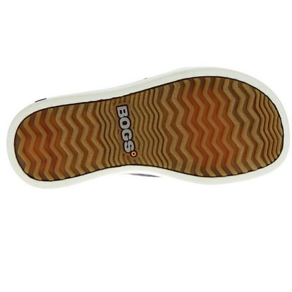 NWT Bogs Outdoor Shoes Unisex Youth Malibu Canvas Lace 71734Y Sz 3 Navy Blue - Picture 2 of 14